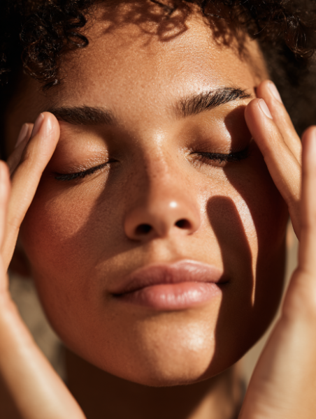 Exercices anti-âge visage