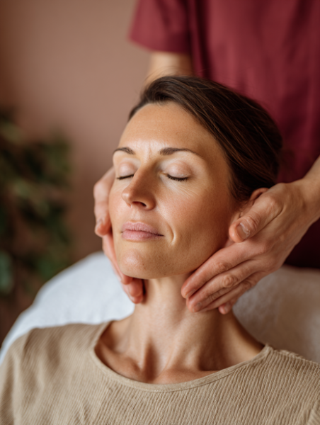 massage cranio-facial